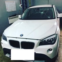 Замена лобового стекла  BMW фото до работы