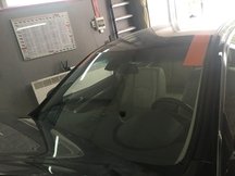 Замена лобового стекла Skoda Fabia фото после работы фото