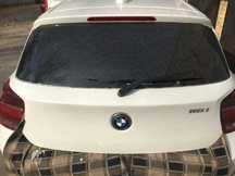 Фото до замены заднего стекла BMW